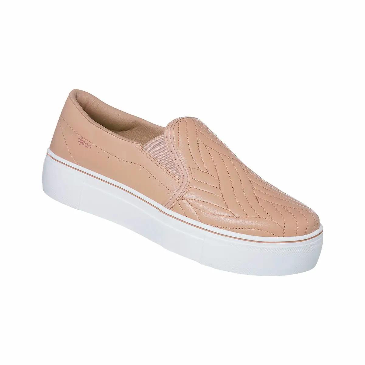 Tenis casual con plataforma