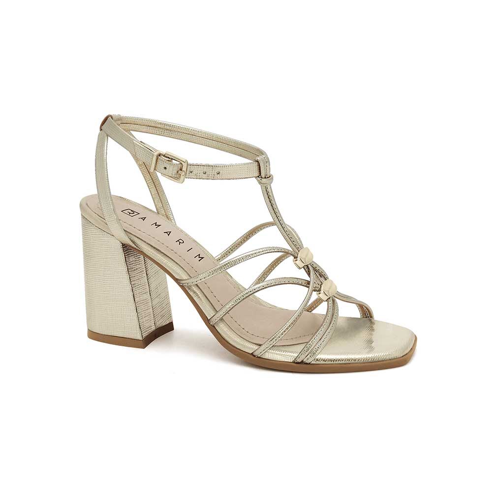 Ramarim Ankle Sandals Golden