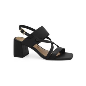 Ramarim Leather block heel sandal