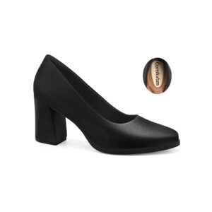 Comfortflex block heel stilettos
